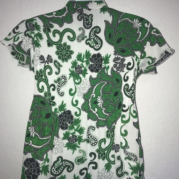 Sere Nade Pleated Crinkle Top S - Picture 7 of 8